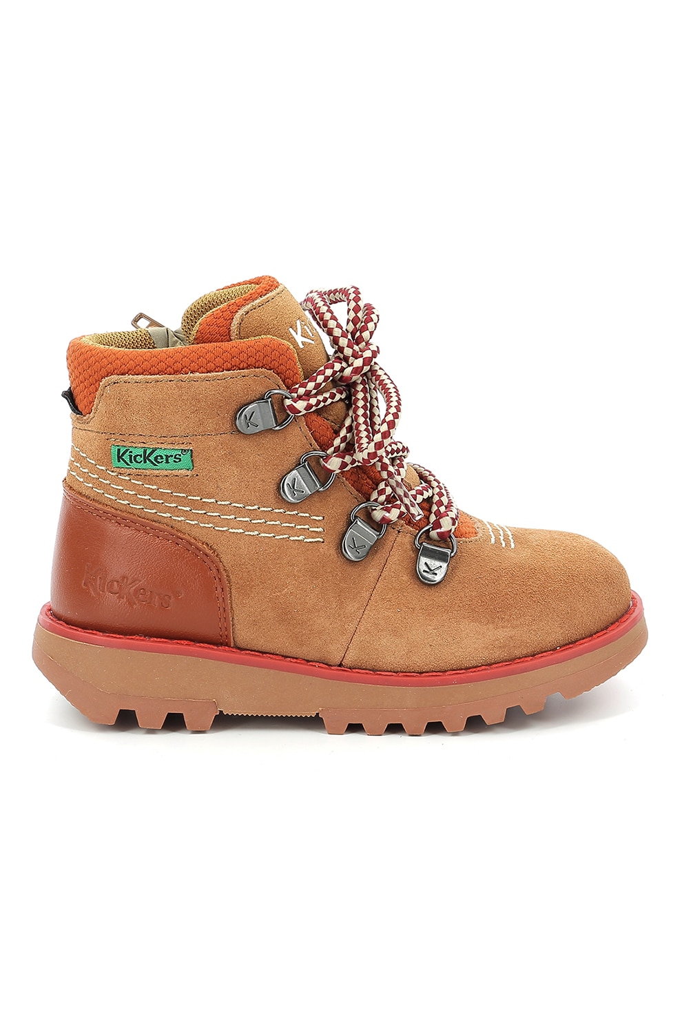 Kickers kids Ghete de piele si piele intoarsa Ocru 32 EU eMAG.ro