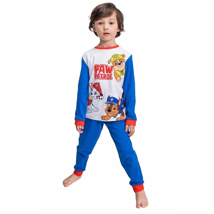 Pizsama gyerekeknek Paw Patrol 2900000112, Fehér/Kék