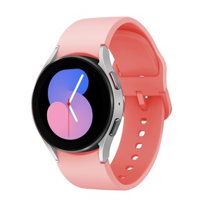Curea ceas silicon 20mm, SAFEMORE, Sport Band compatibila cu Smartwatch Samsung Galaxy Watch 4/5/6, Display 40/42/43/44/45/46/47mm, Roz