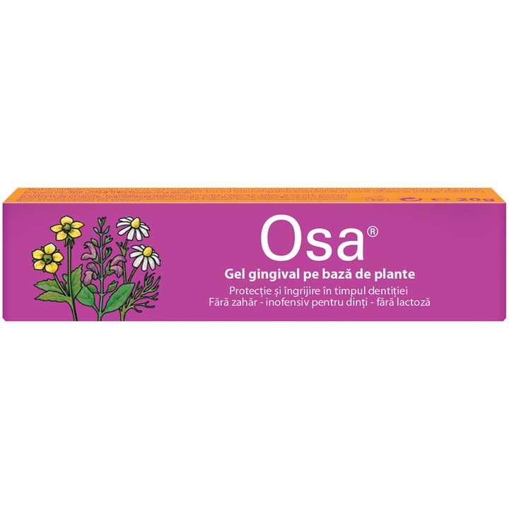 Gel gingival pe baza de plante, Osa, 20g