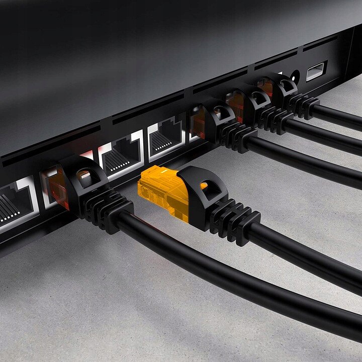 Cablu Internet LAN 20m Vayox VA0251, Cat. 6, UTP Ethernet, Conector ...