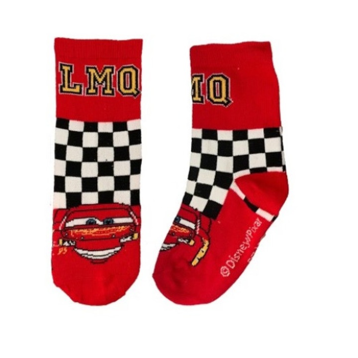 Детски чорапи Cars Disney LMQ 95 19916, Червен, 27-30 EU