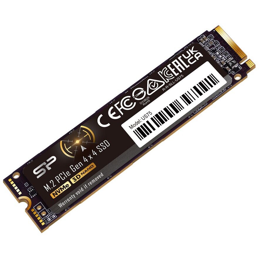 SSD Silicon Power US75 2TB M.2-2280, PCIe, Gen 4x4 NVMe - eMAG.ro