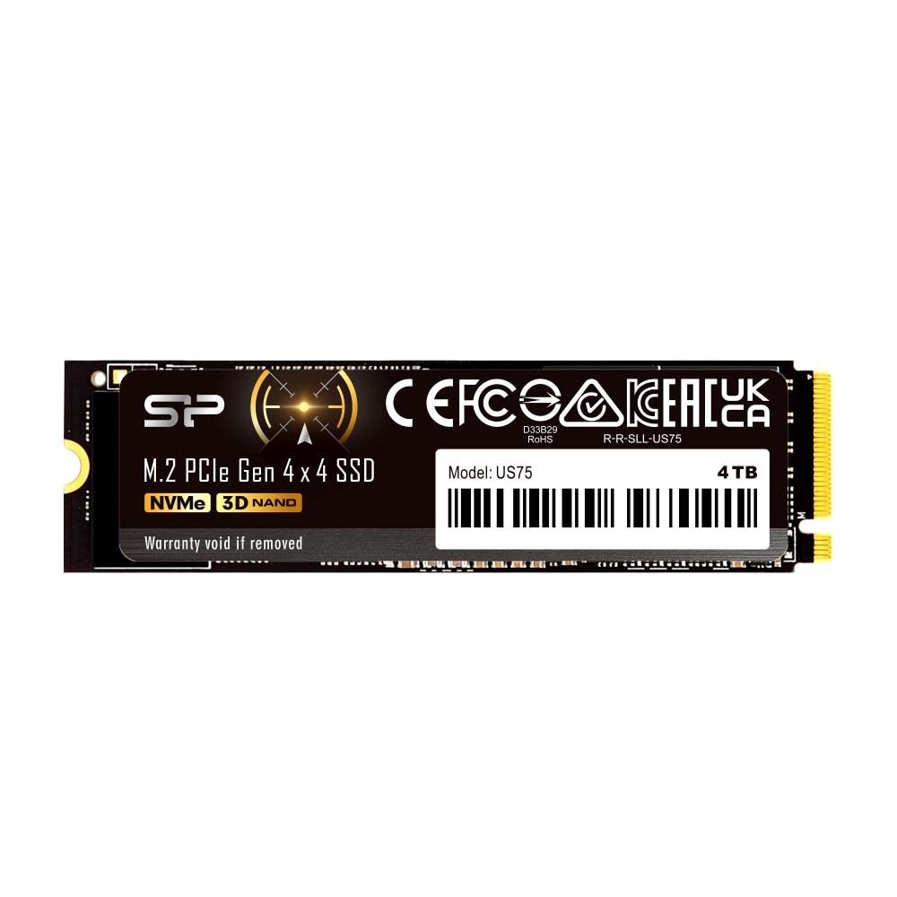 SSD Silicon Power US75 4TB M.2-2280, PCIe, Gen 4x4 NVMe - eMAG.ro