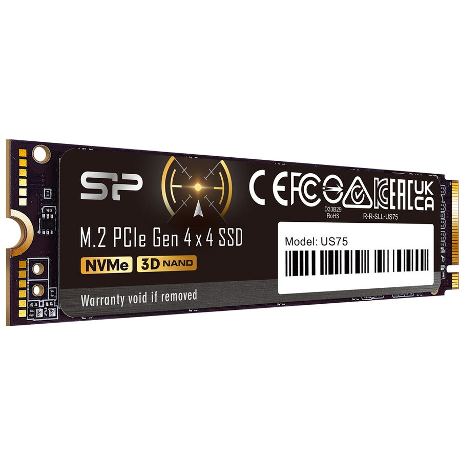 SSD Silicon Power US75 1TB M.2-2280, PCIe, Gen 4x4 NVMe