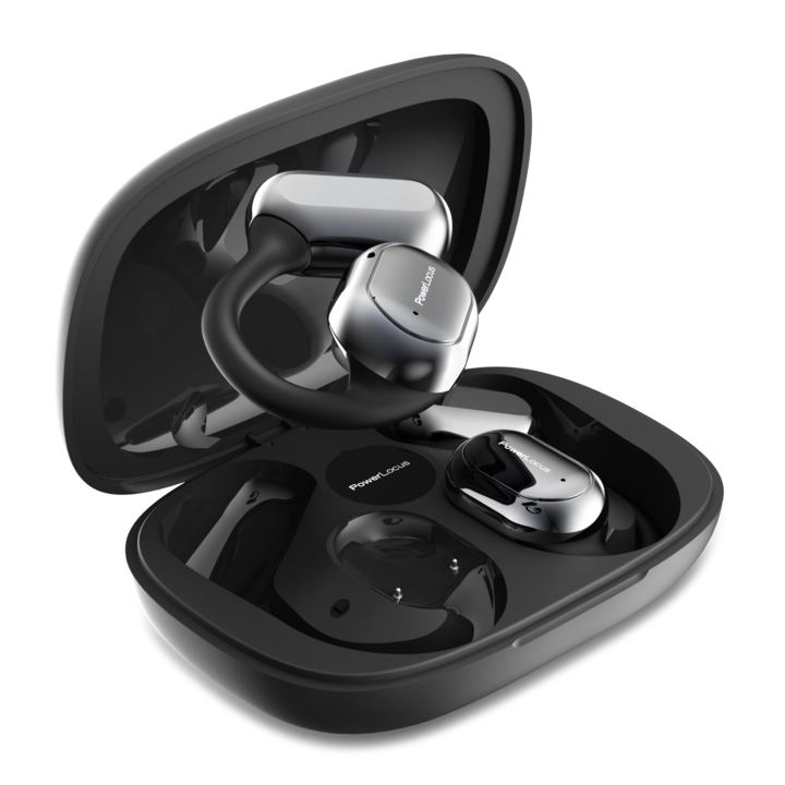 PowerLocus Free X fülre fekvő vezeték nélküli fejhallgató - fekete