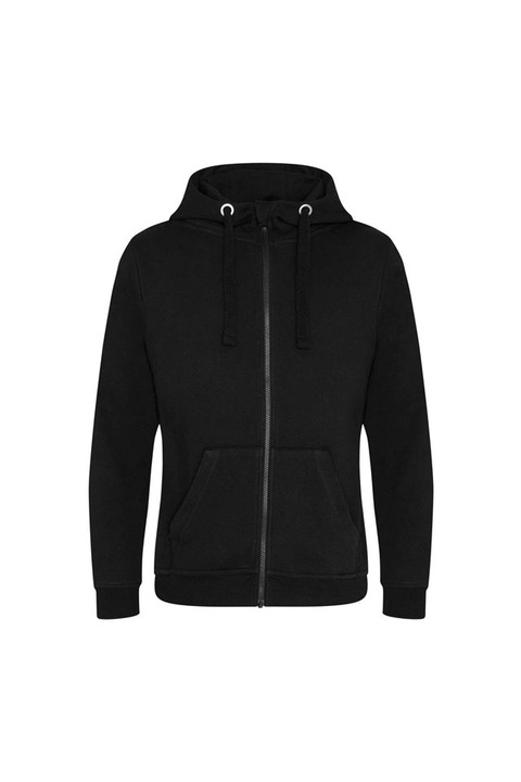 Hanorac unisex, inchidere cu fermoar - AWJH150, Black Edition