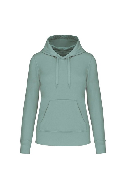 Női kapucnis pulóver - KA4028, Sage
