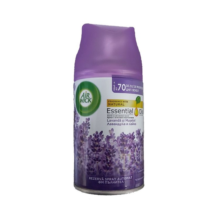 Air Wick Freshmatic Room légfrissítő utántöltő, levendula és kamilla, 250 ml
