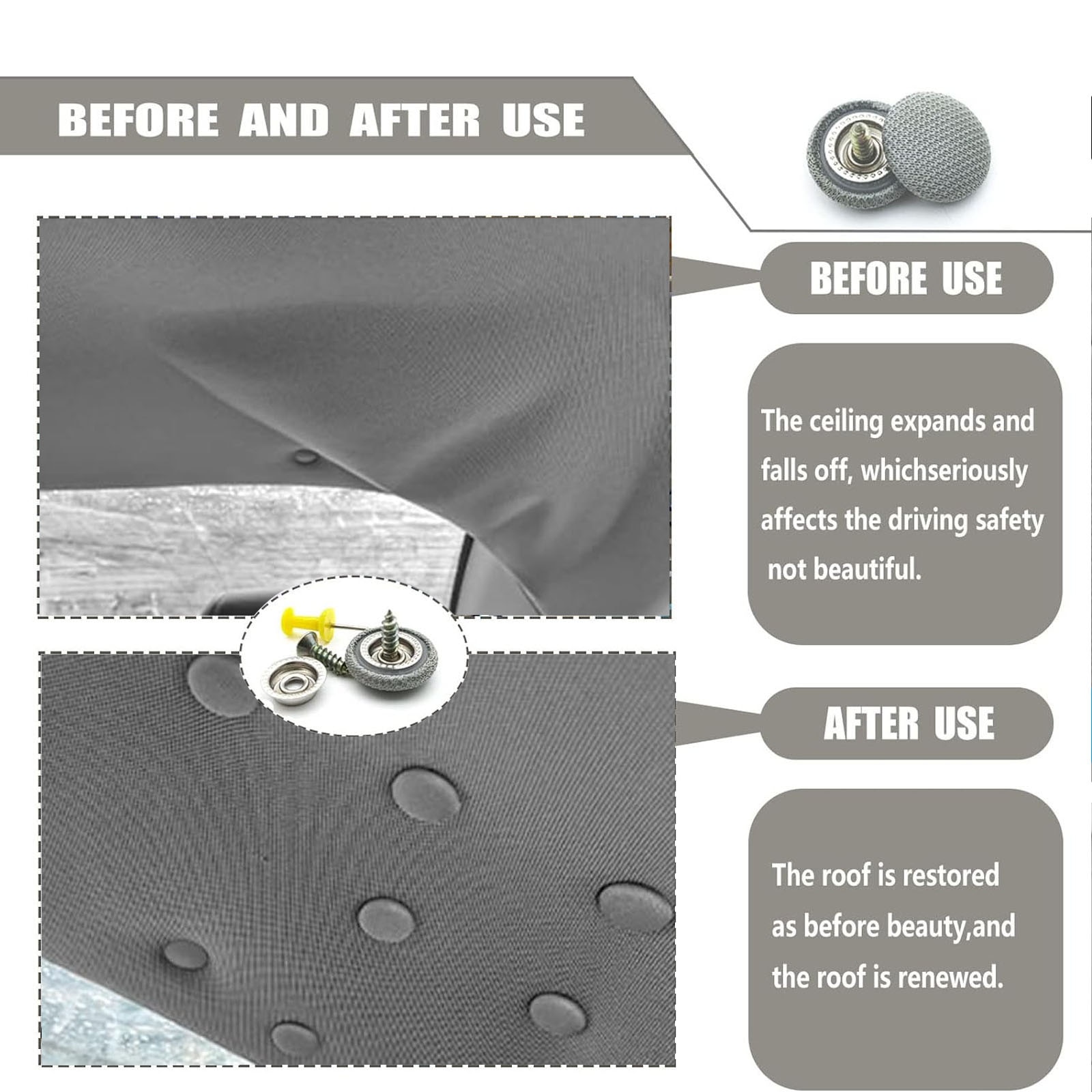 Kit 65 capse, Axroad Mall, Antirugina, Surubelnita, Banda de masura, Ace colorate, Vine cu