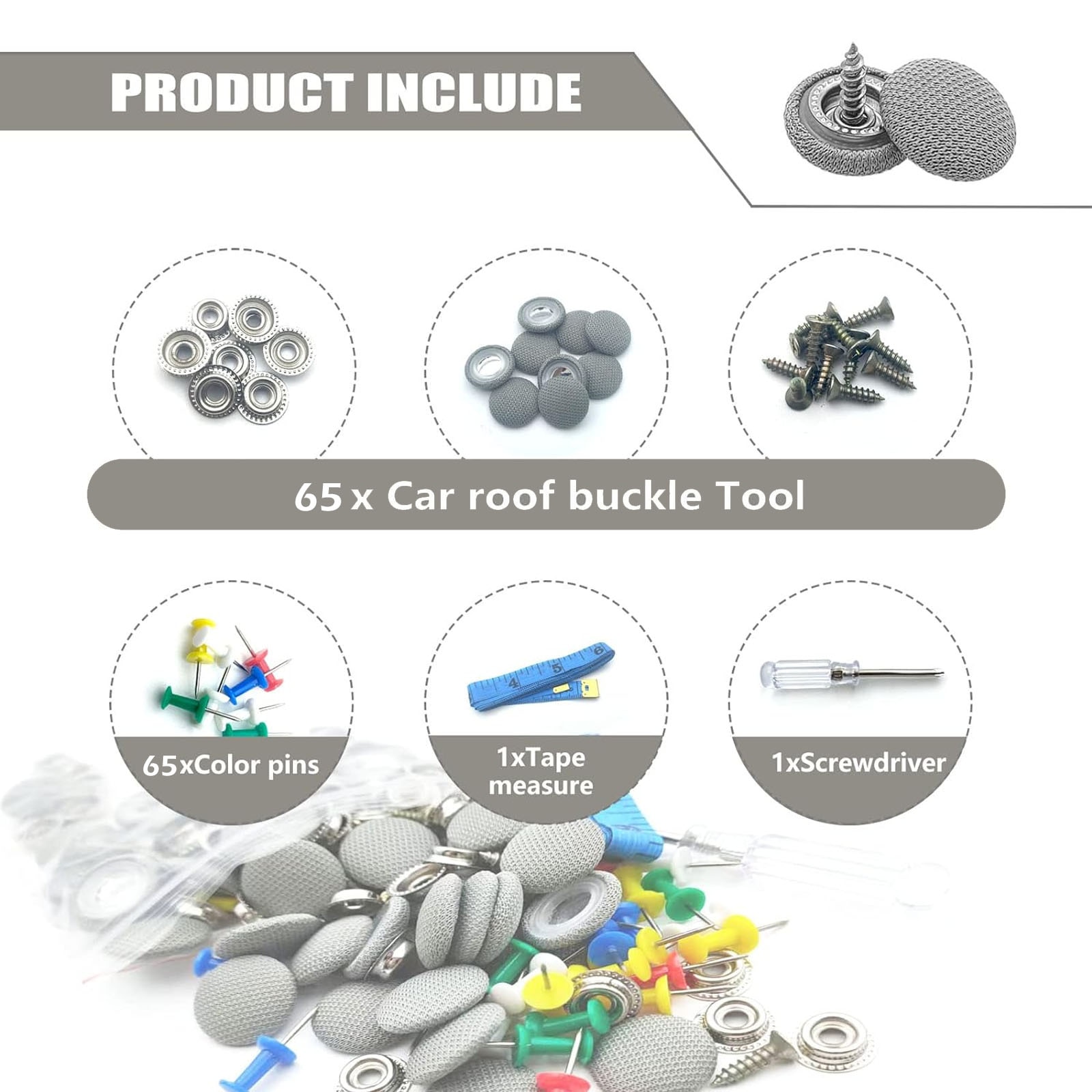 Kit 65 capse, Axroad Mall, Antirugina, Surubelnita, Banda de masura