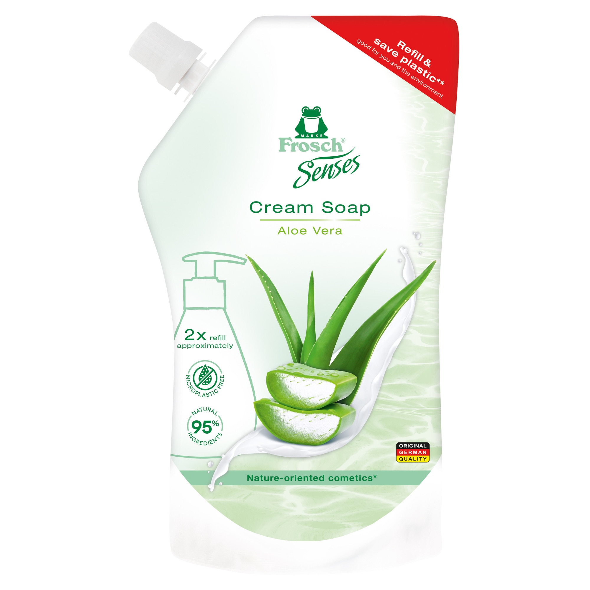 Sapun lichid eco hipoalergenic, rezerva, Frosch, 500 ml