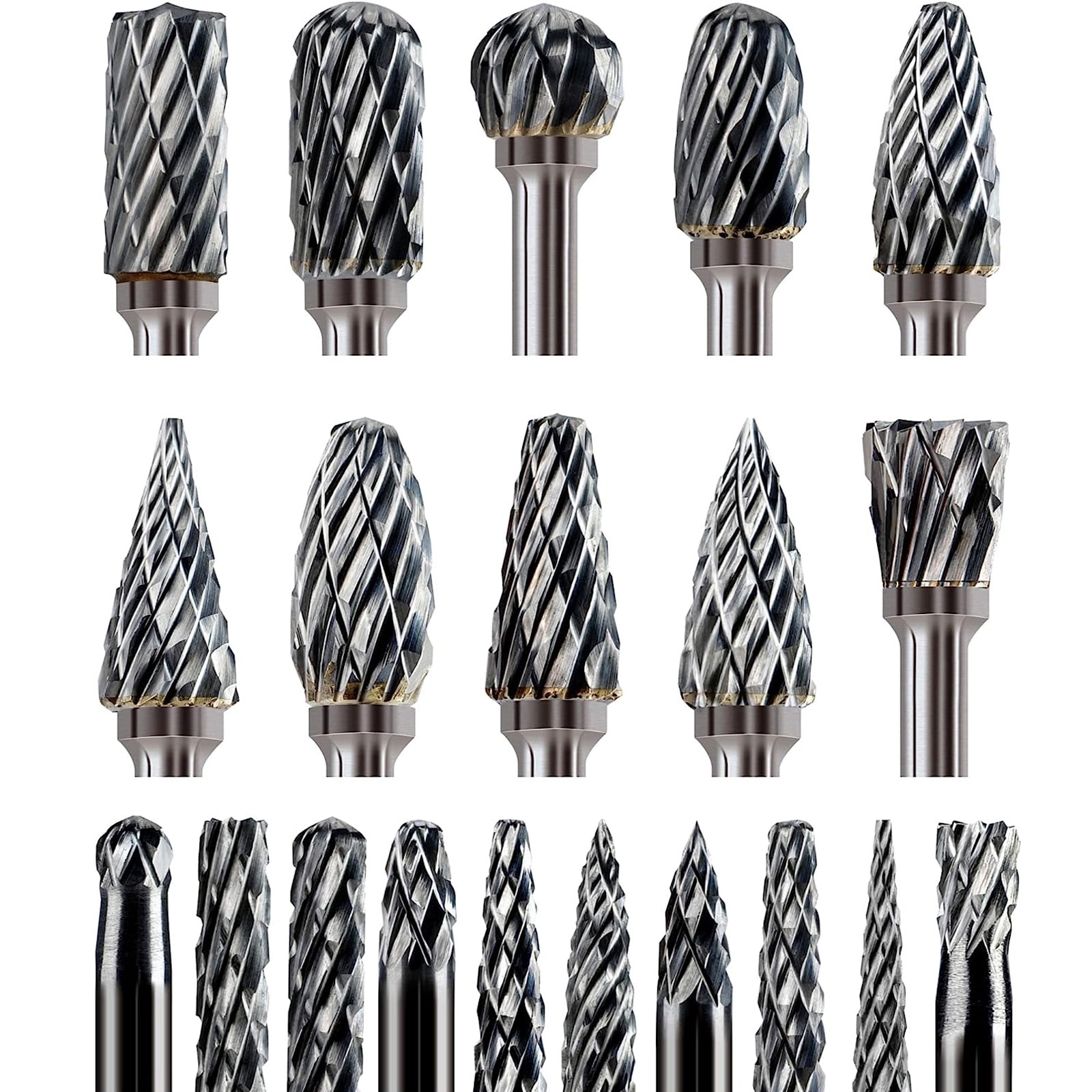 TM-m30 6台セット Set 20 freze pentru metal, Axroad Mall, 3mm, 6mm, Rezistenta la