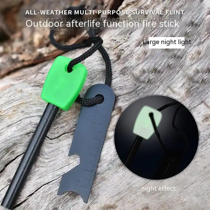 Set Amnar pentru camping si Fluier IdeallStore®, Ultimate Survival ...