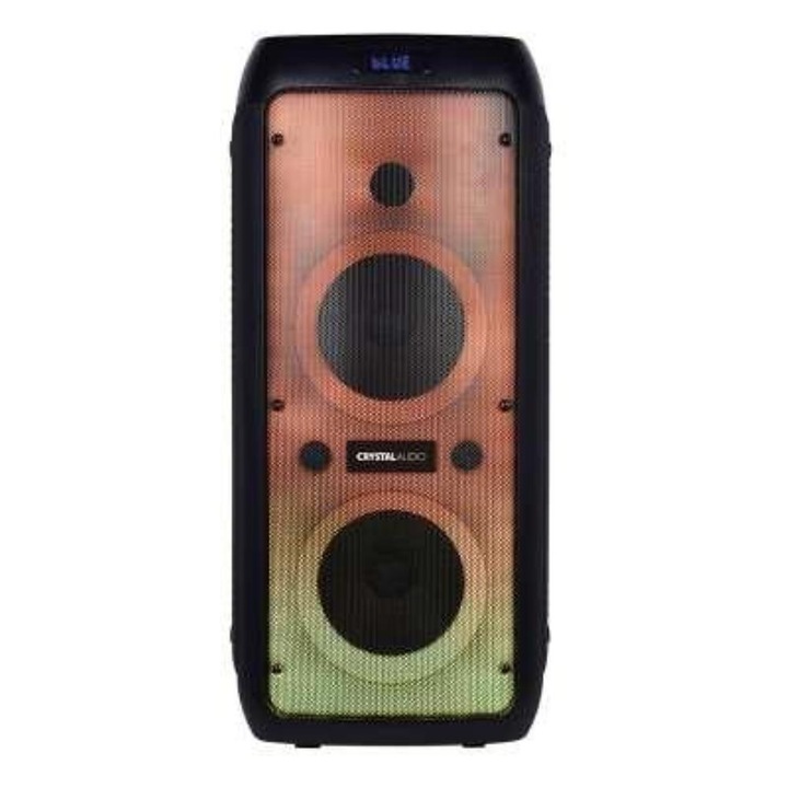 Sistem audio, Fonestar, Bluetooth, USB, LCD, Alb/Negru