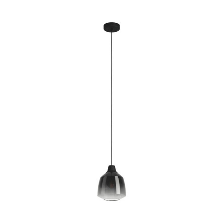 Pendul Sedbergh E27 Max. 1x40w, Negru/fumuriu