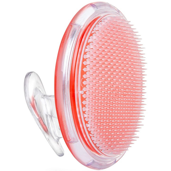 Exfoliáló kefe, QttvbTna, benőtt szőrszálak és borotválkozási irritációk kezelésére, ergonomikus