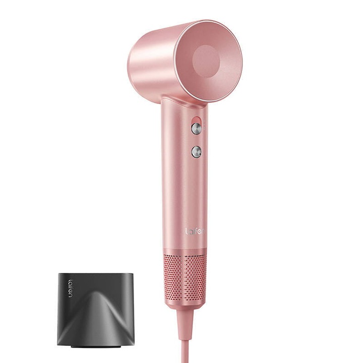 Сешоар със специална йонизация, Laifen, 1400 W, 120/230V, Розов