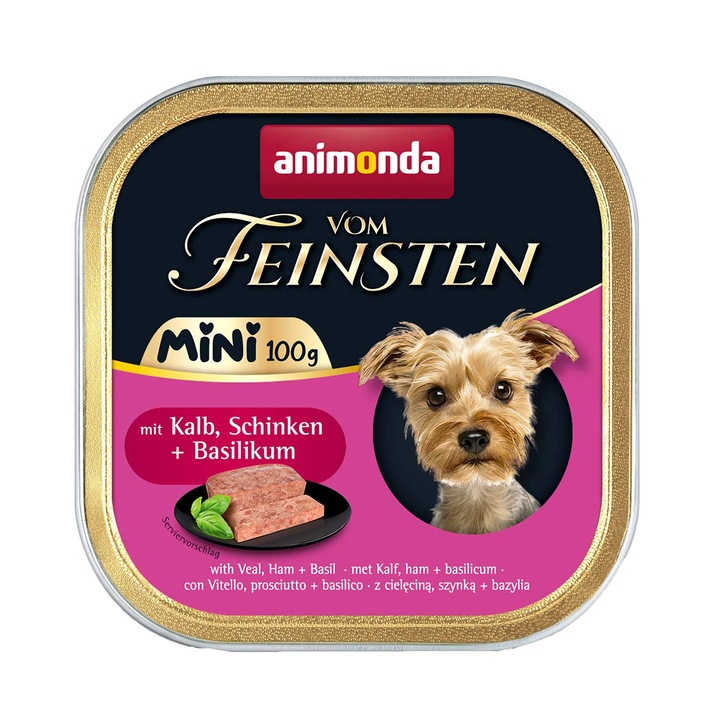 Мокра храна за кучета Animonda Телешко месо 100гр