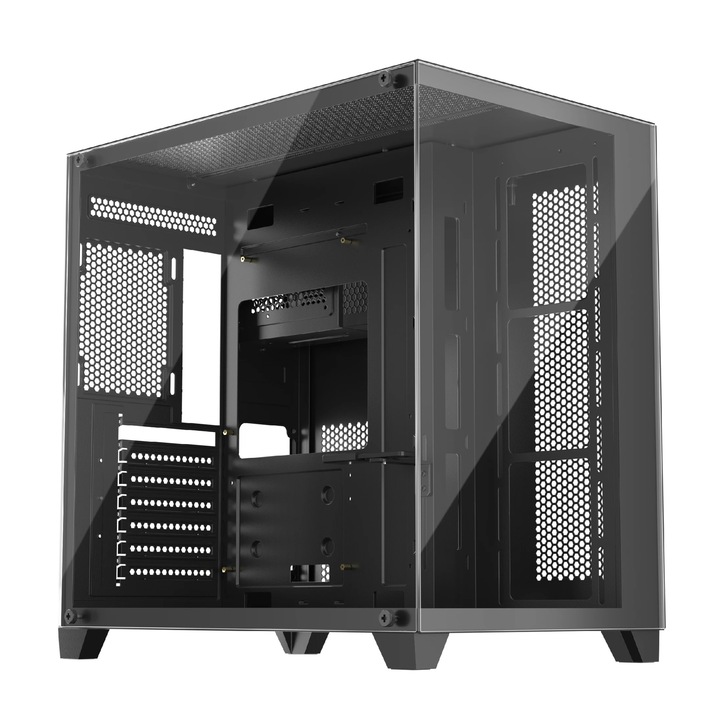 Carcasa PC 1stPlayer ATX - MEGAVIEW MV8 Negru MV8-TP-BK