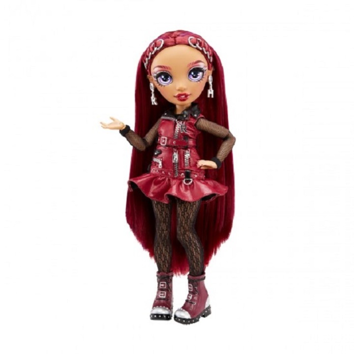 Papusa Mila Berrymore Rainbow High S4 cu accesorii