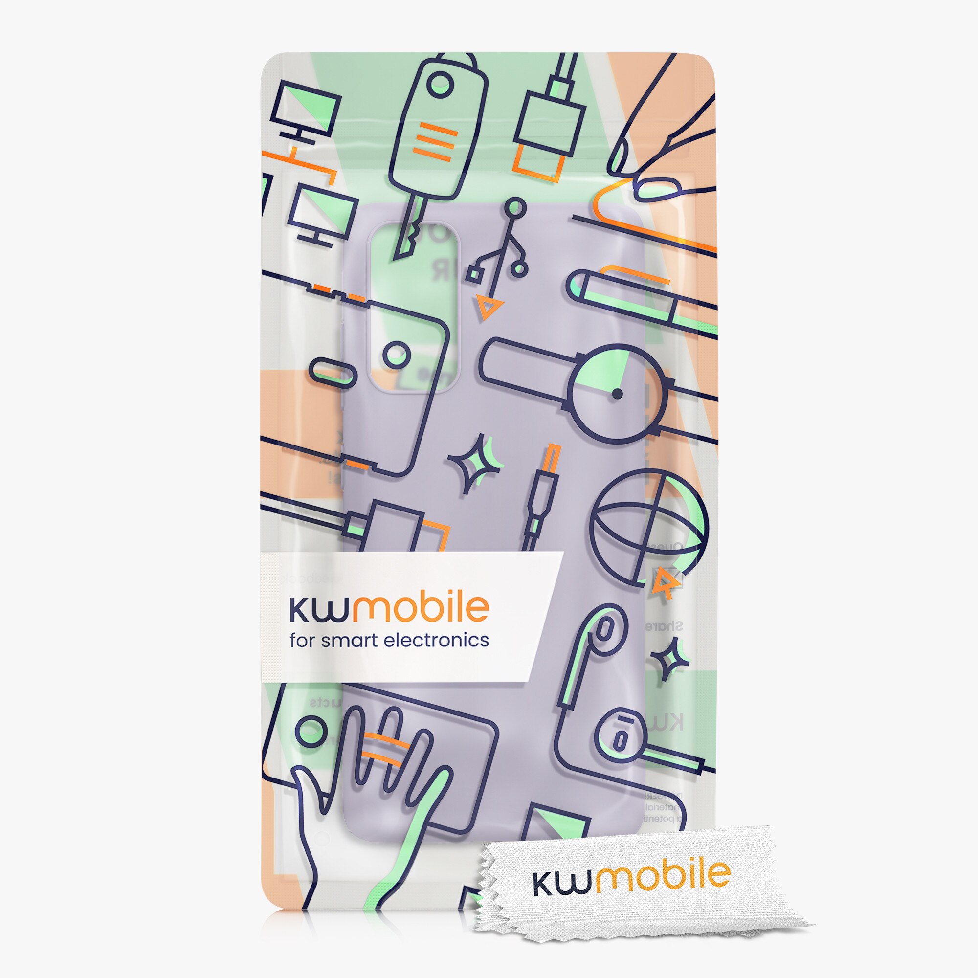 Husa Kwmobile pentru Samsung Galaxy S20 FE, Mov, Silicon, 53604.244