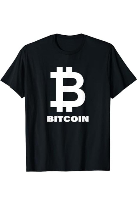 Férfi póló, WALL STREET kollekció, személyre szabott B-BITCOIN