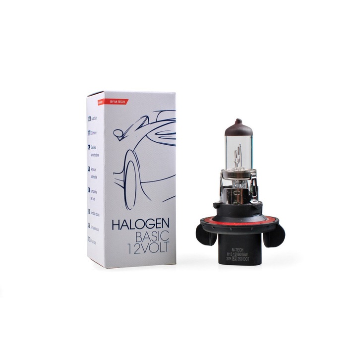 Bec cu halogen, M-Tech, H13, 60/55 W, 12 V