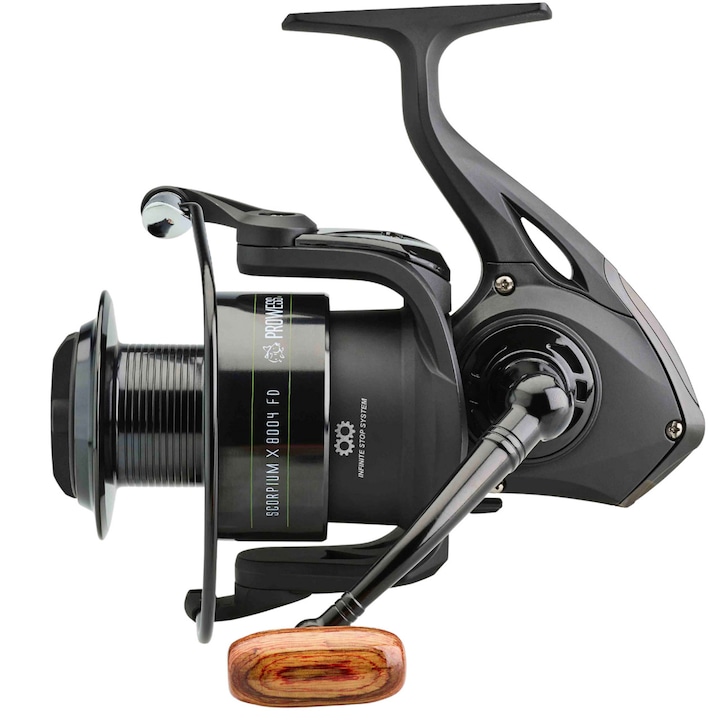 Mulineta crap Prowess Scorpium X 8004 FD, frana fata, 4 R