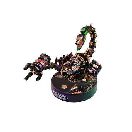 Puzzle mecanic 3D scorpion regal, 123 de piese