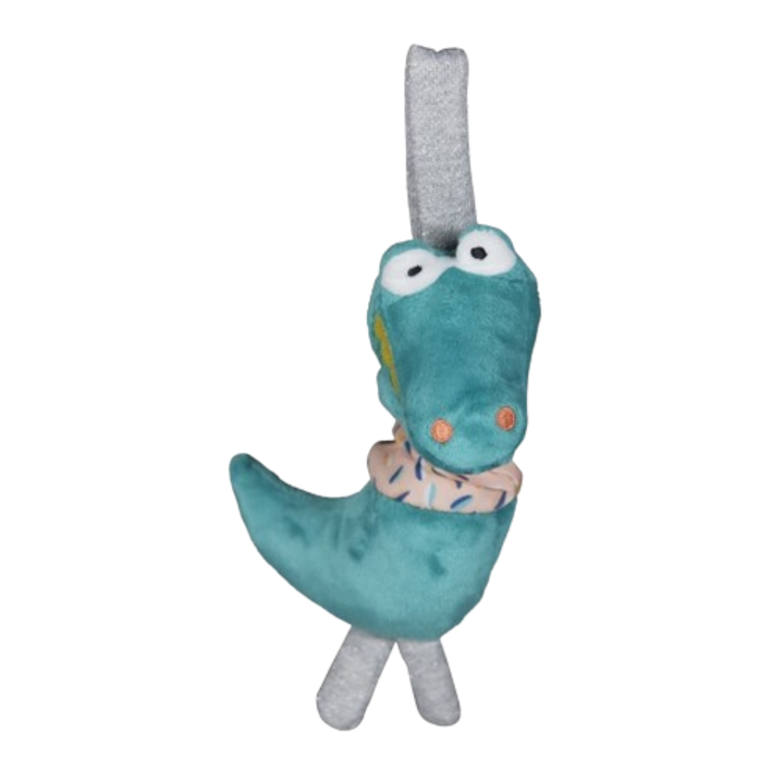 Вибрираща фигурка Crocodile Jungle Boogie Ebulobo, зелена, 20 см, 3+ години