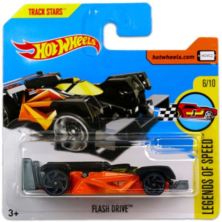 Hot Wheels fém autó, Flash Drive, 2017-es kollekció, többszínű, 1:64