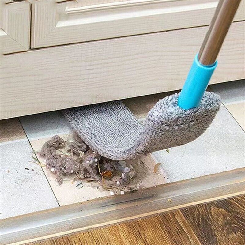 Четка за почистване, Телескопична, Плоска, Гъвкава почистваща част ...