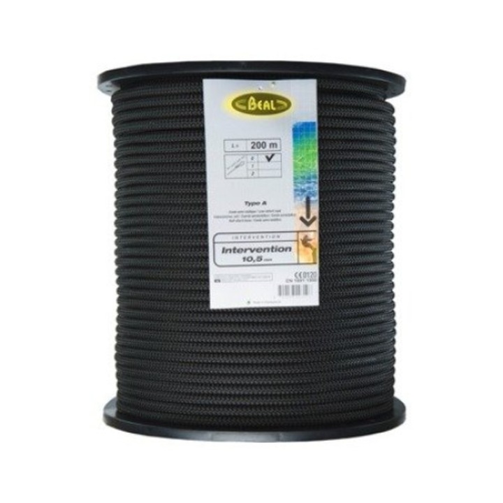 Coarda semistatica pentru interventii, Beal, Poliamida, 10.5 mm