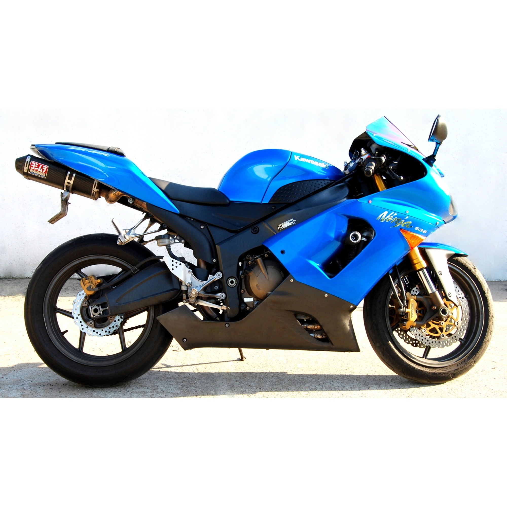 Set 2 crash pad-uri moto, CSP, Plastic, Pentru Kawasaki Ninja Zx