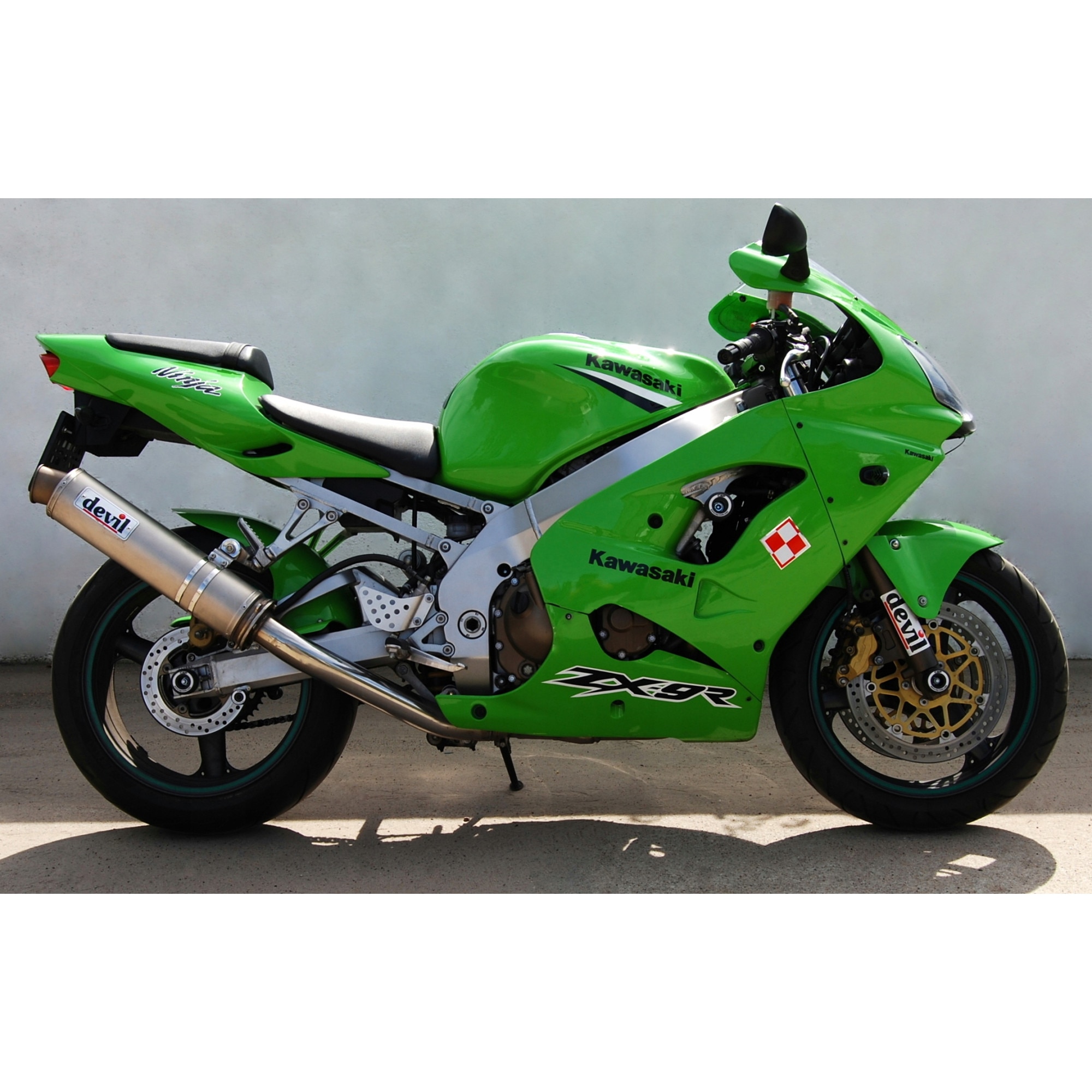 Set 2 crash pad-uri moto, CSP, Plastic, Pentru Kawasaki ZX-9R ZX9R