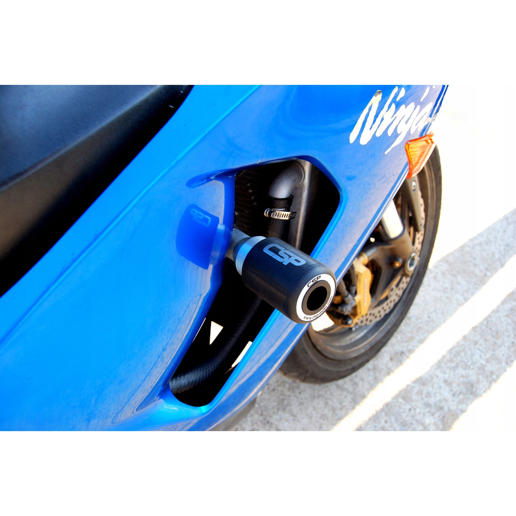 Sturzpads Crash Protector Kawasaki ZX6R ZX6 RR No Cut Schwarz Generic