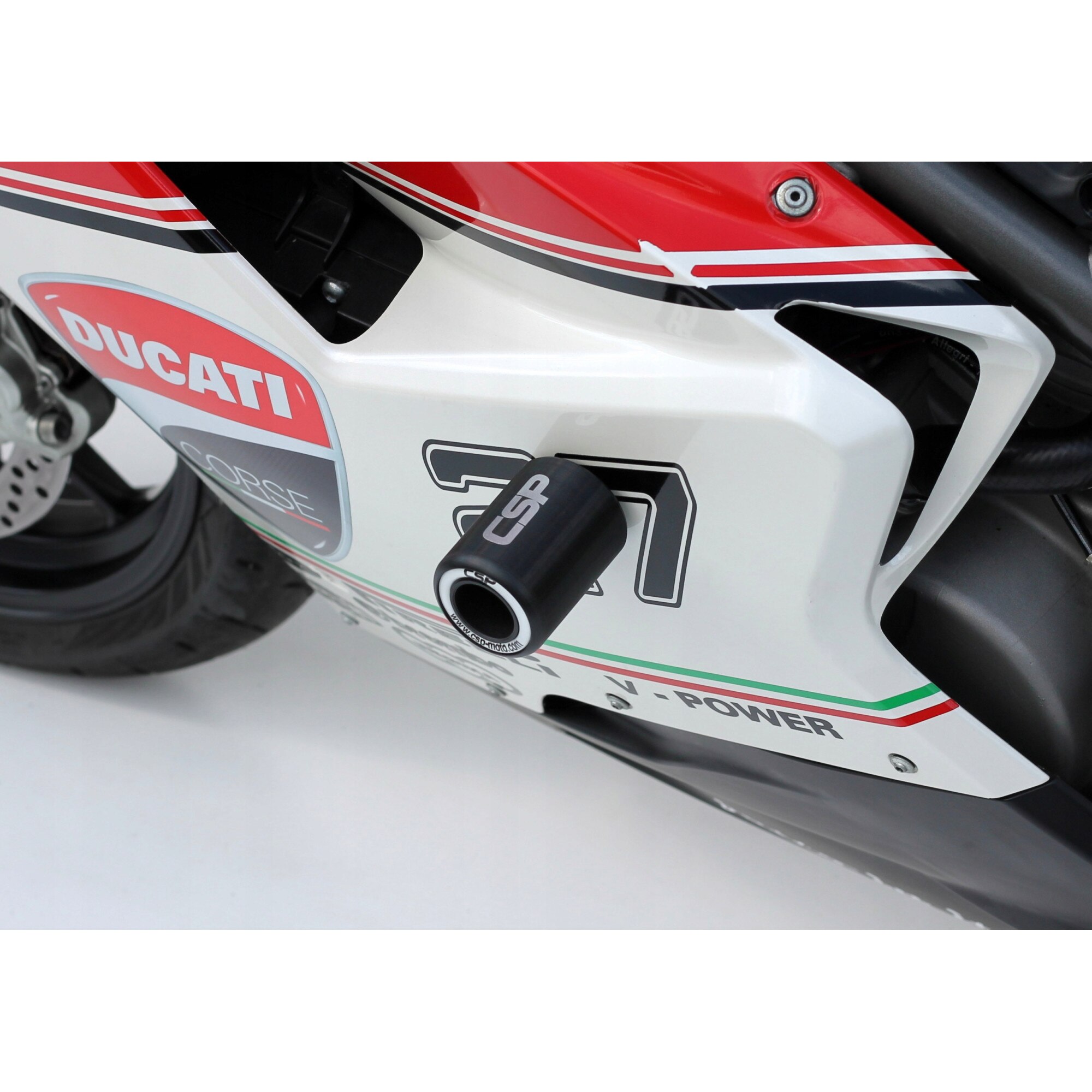 Set Crash Pad Uri Moto Csp Plastic Pentru Ducati