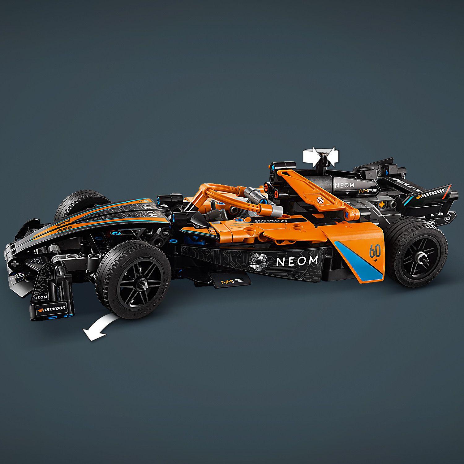LEGO® Technic - Neom Mclaren Formula E race car 42169, 452 piese