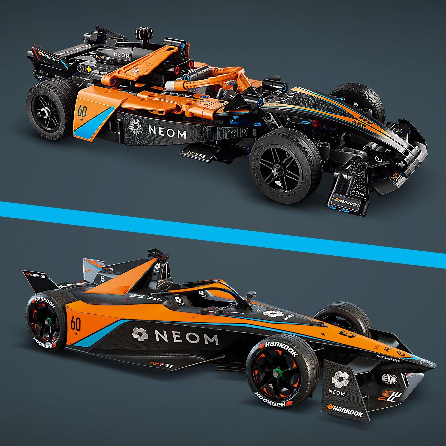 LEGO® Technic - Neom Mclaren Formula E race car 42169, 452 piese