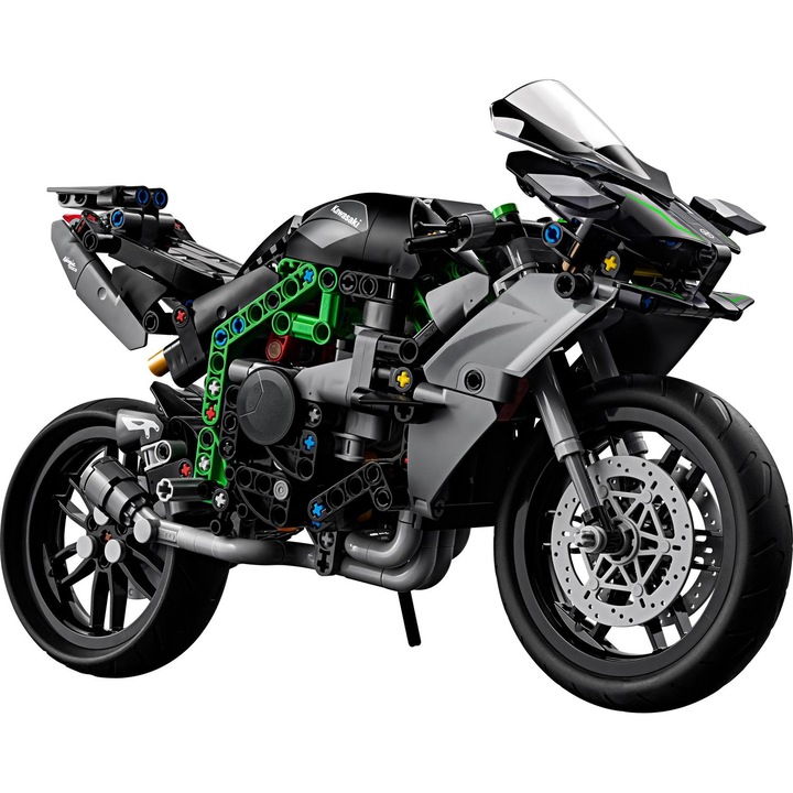 LEGO® Technic 42170 Kawasaki Ninja H2R motorkerékpár, 643 darabos