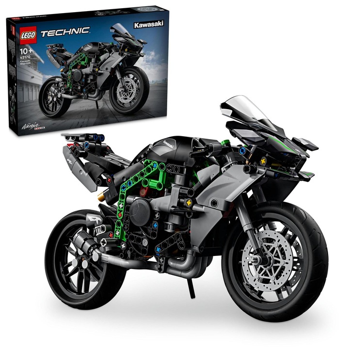 LEGO® Technic - Мотоциклет Kawasaki Ninja H2R 42170, 643 части