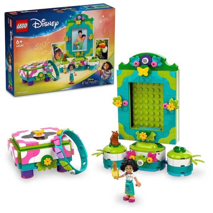 LEGO® Disney - Rama foto si cutia cu bijuterii ale lui Mirabel 43239, 334 piese