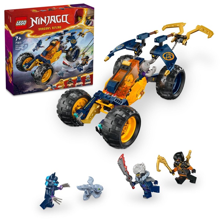 LEGO® NINJAGO® - Vehiculul de teren ninja al lui Arin 71811, 267 piese