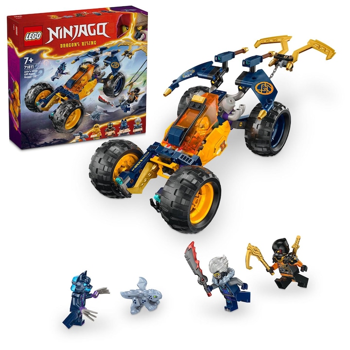 LEGO® NINJAGO® - Vehiculul de teren ninja al lui Arin 71811, 267 piese