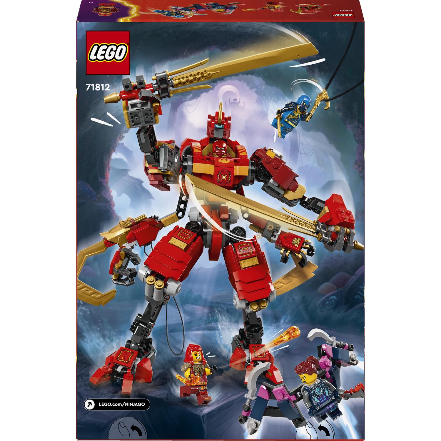 LEGO® NINJAGO® - Robotul ninja catarator al lui Kai 71812, 623