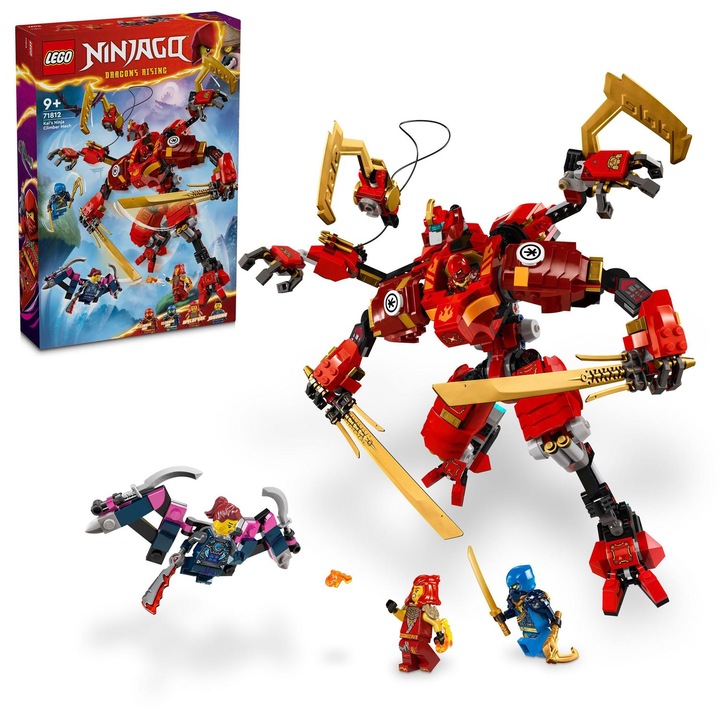 LEGO® NINJAGO® - Kai's climbing ninja robot 71812, 623 части