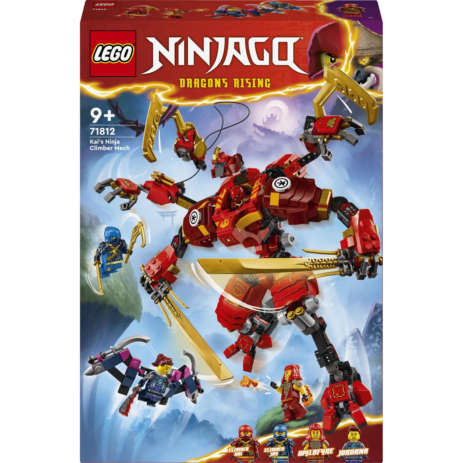 LEGO® NINJAGO® - Robotul ninja catarator al lui Kai 71812, 623