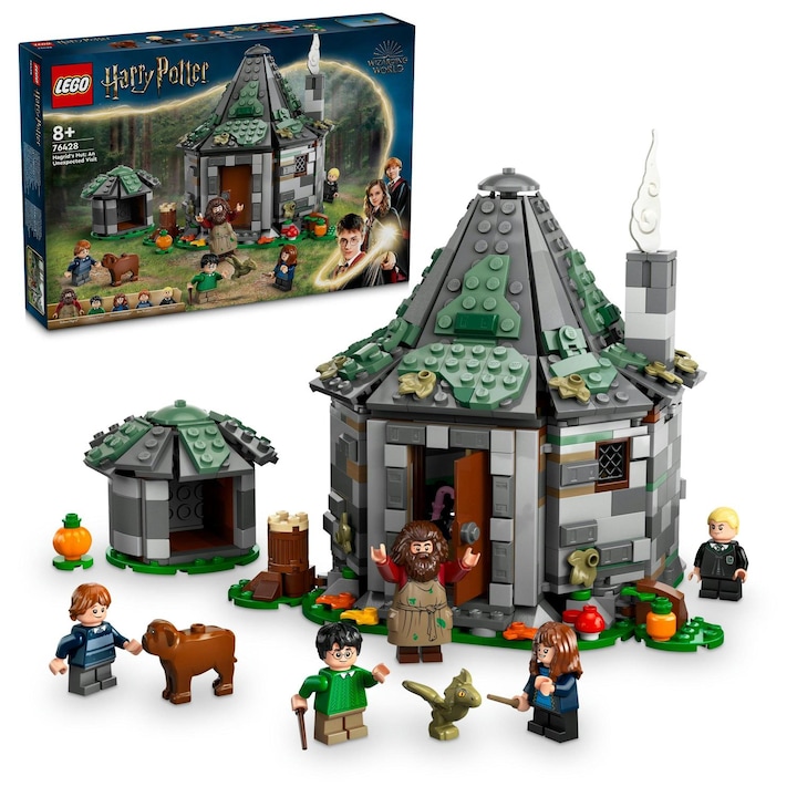 LEGO® Harry Potter™ - Coliba lui Hagrid: o vizita neasteptata 76428, 896 piese