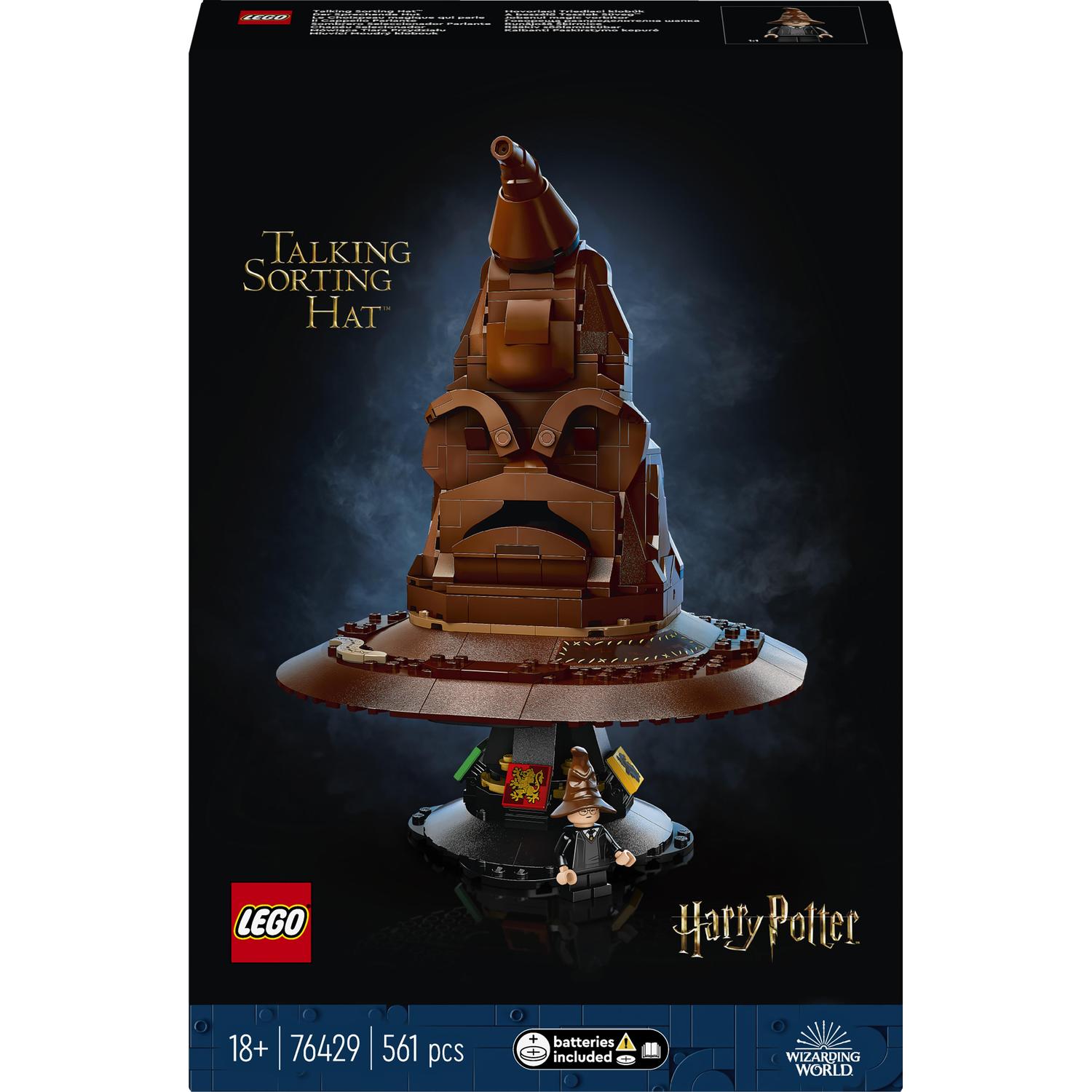 LEGO® Harry Potter™ - Говореща разпределителна шапка 76429, 561 части -  eMAG.bg